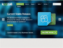 Tablet Screenshot of koozali.org